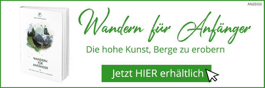 Wandern fuer Anfaenger Buch - Jana Heinzelmann - A Tasty Hike