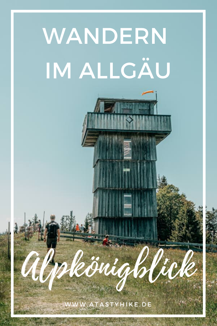 Eine kleine Sonntags-Wanderung mit königlichem Ausblick auf den Hauchenberg bei Diepolz im Allgäu