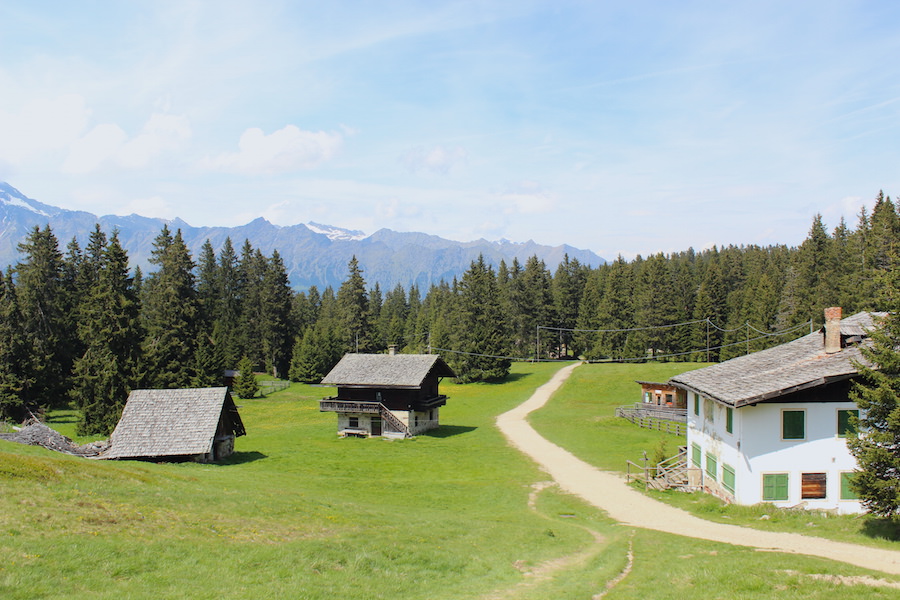 Vigiljoch Wandern Südtirol - Hochebene
