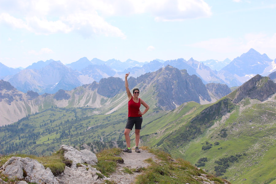 Vom Neunerköpfle zur Sulzspitze in Tirol - Gipfel erreicht