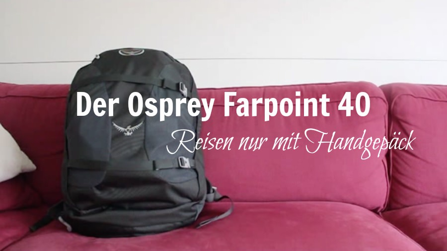 Osprey Farpoint 40 - Titel