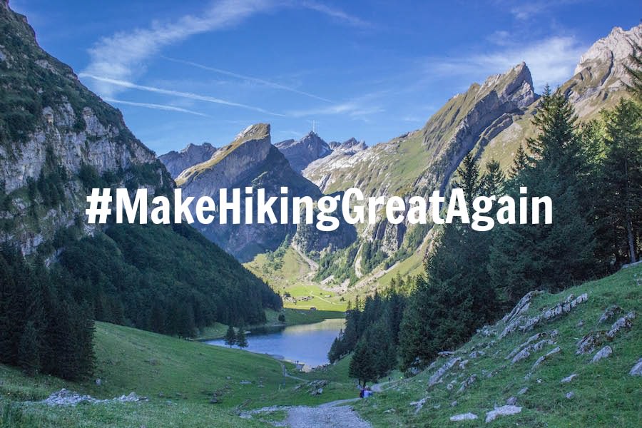 Hiking second - MakeHikingGreatAgain