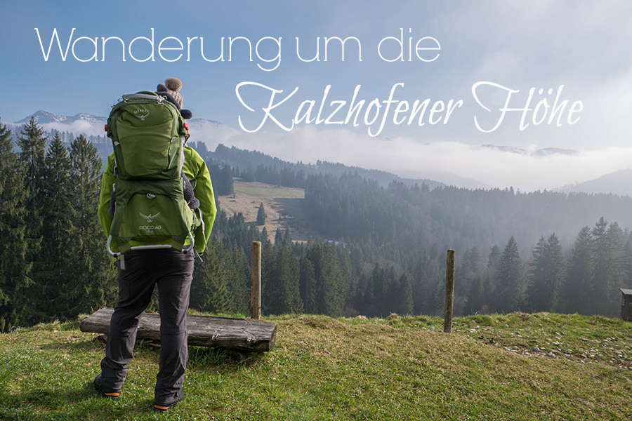 Wandern in Oberstaufen - Wanderung Kalzhofener Hoehe - Titel