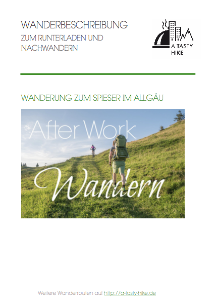 After Work Wandern am Alpsee im Allgaeu - Wanderbeschreibung