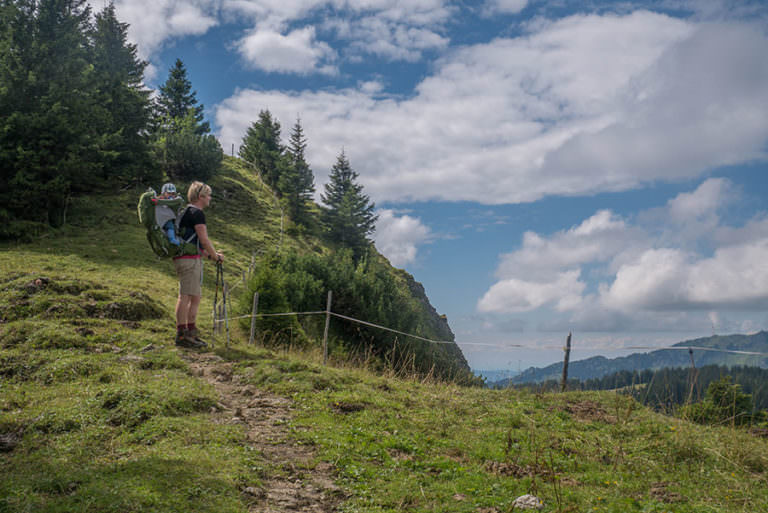 Oberjoch Wandern: Tolle Wanderung auf den Spieser im Allgäu