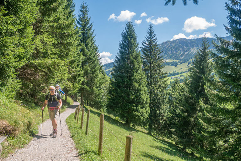 Oberjoch Wandern: Tolle Wanderung auf den Spieser im Allgäu