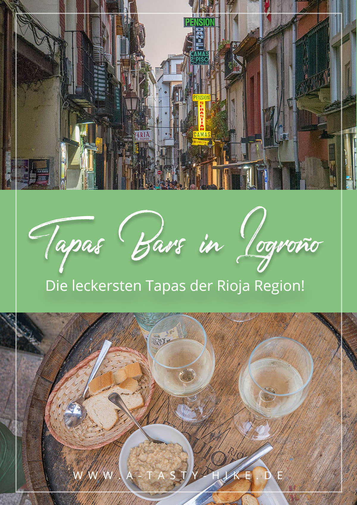 Wer viel wandert darf auch viel genießen! - Die 4 besten Tapas Bars in Logroño im Herzen Riojas