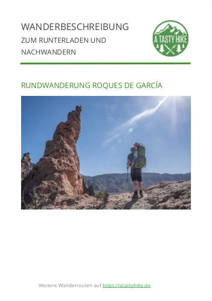 Wanderung Roques de Garcia Teneriffa - Wanderbeschreibung