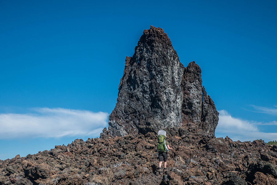 A Tasty Hike - Wandern Teneriffa - Rundwanderung Vulkan Chinyero - Lavafeld