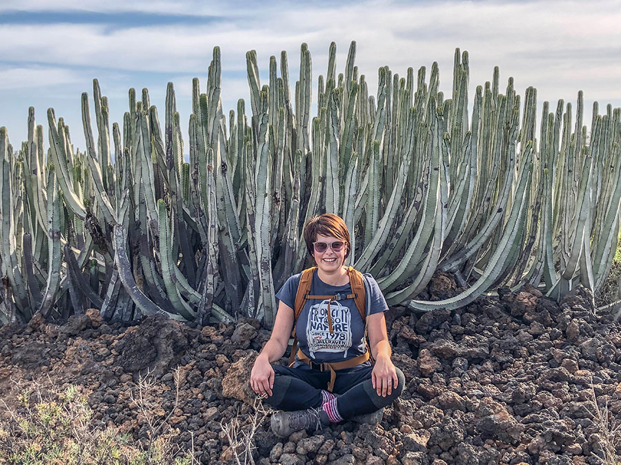 A Tasty Hike - Kuestenwanderung - Teneriffa - Malpais de Gueimar - Riesenkaktus