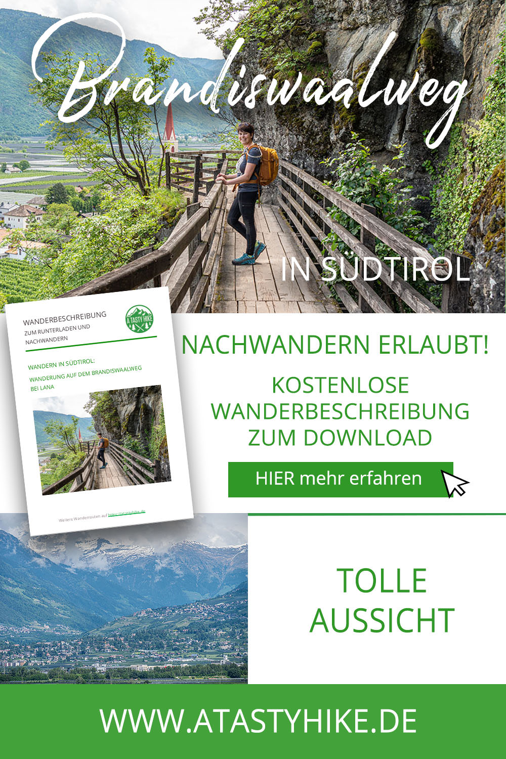 Waalweg Lana – Gemütliche Wanderung auf dem Brandiswaalweg in Südtirol