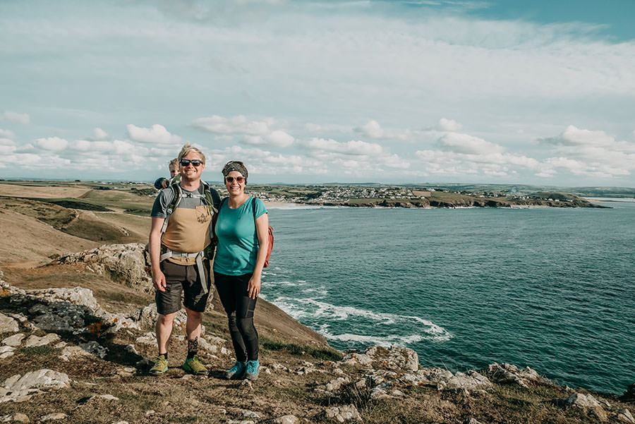 A Tasty Hike - Kuestenwanderung Cornwall - Polzeath - Christian & Jana