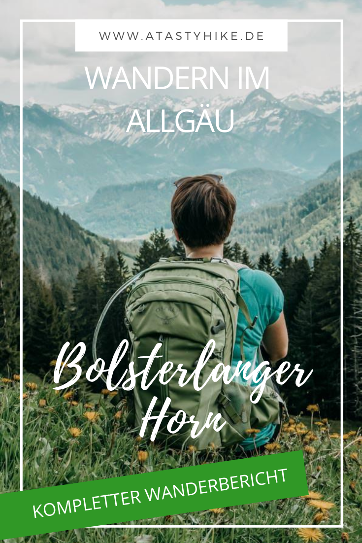 Fast in ein Gewitter gekommen bei unserer Wanderung zum Bolsterlanger Horn im Allgäu
