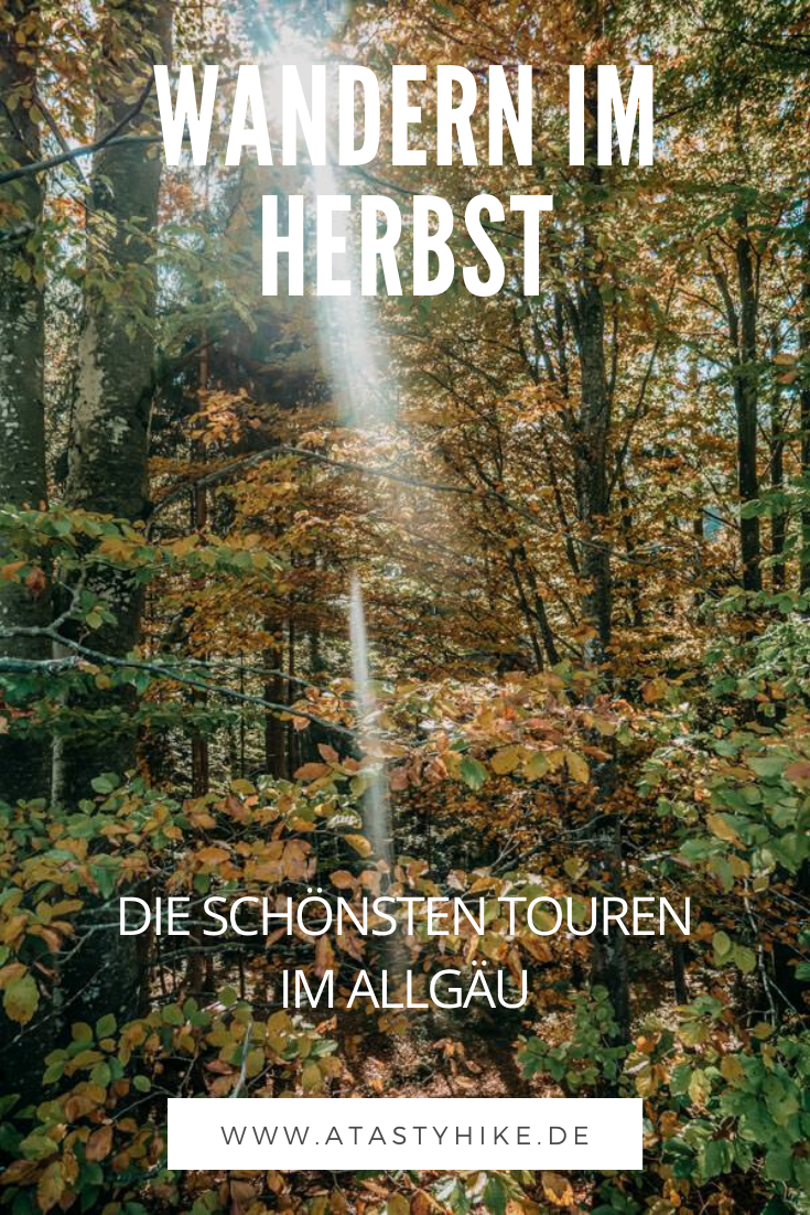 Wandern im Herbst im Allgäu – Die 6 schönsten Touren