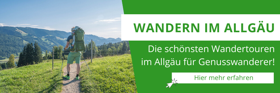 Wandern im Allgäu – Alle A Tasty Hike Wanderrouten in der Übersicht