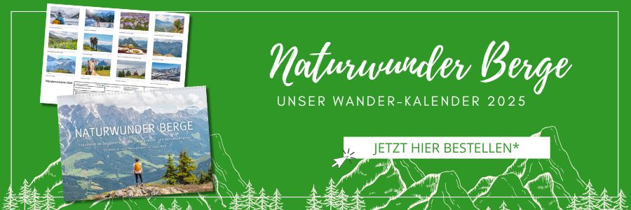 Naturwunder Berge Kalender Banner A Tasty Hike