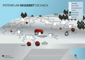 Skigebiet Schwärzenlifte Eschach Allgäu Deutschland