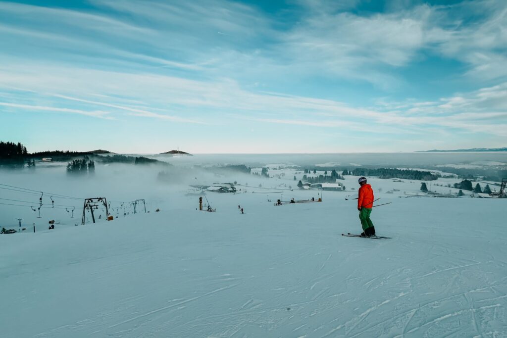 Skigebiete fuer Anfaenger in den Alpen Eschach