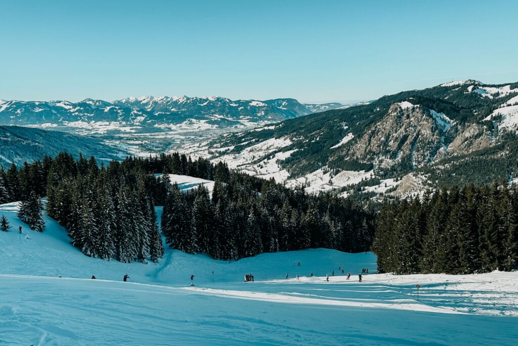 Skigebiete fuer Anfaenger in den Alpen Oberjoch