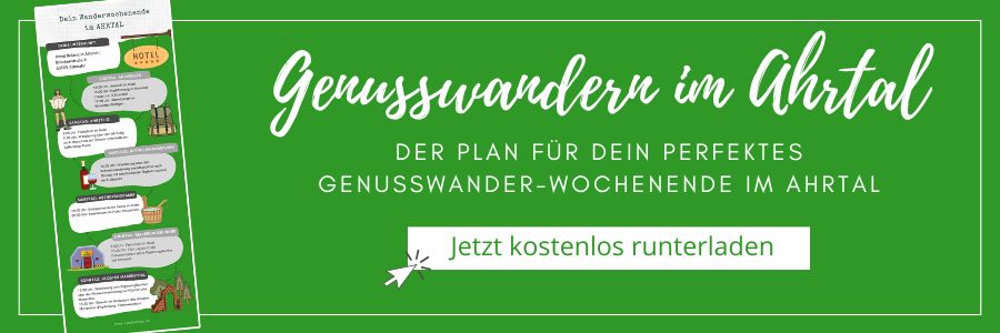 Ahrtal Wanderwochenende Banner