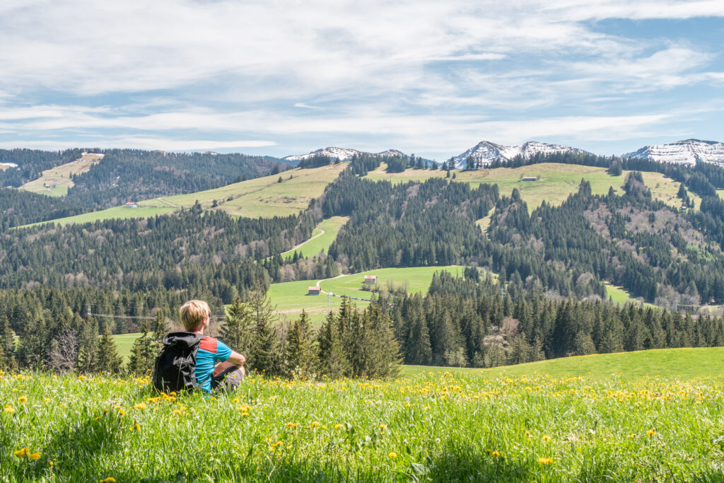 07_BU Wunderschönes Bergpanorama